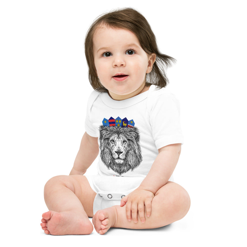 "King Leo" - Baby-Einteiler