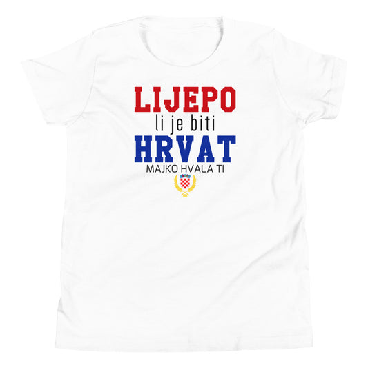 "Lijepo li je biti Hrvat" - T-Shirt für Kinder