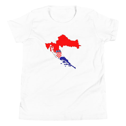 "Hrvatska Karta" - T-Shirt für Kinder