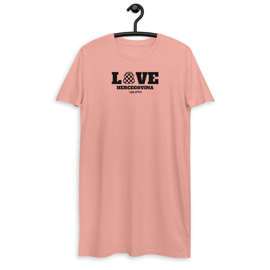 "Love Hercegovina" - T-Shirt-Kleid