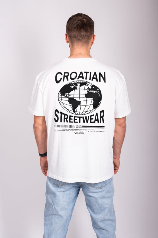 "Croatian Streetwear" - Premium Organic Oversize Shirt