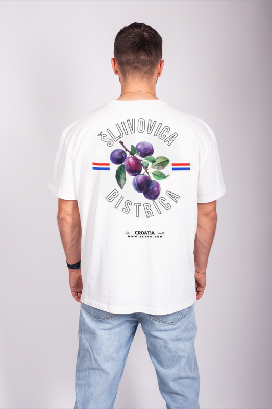 "Šljivovica" - Premium Organic Oversize Shirt