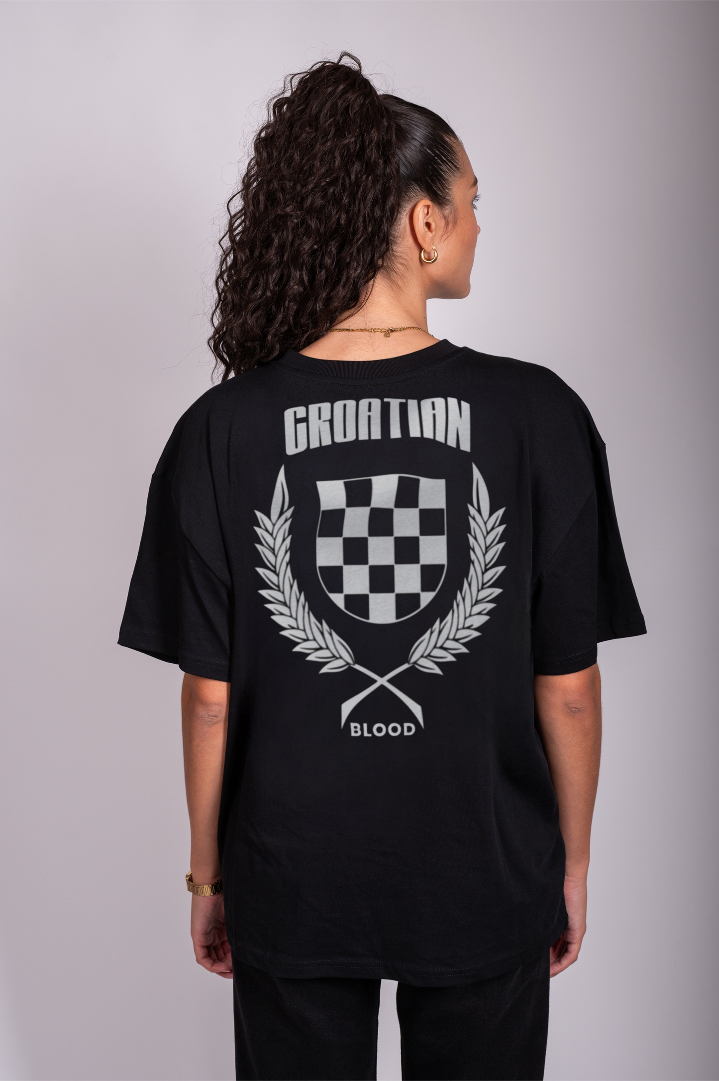 "The Croatian Blood" - Premium Organic Oversize Shirt