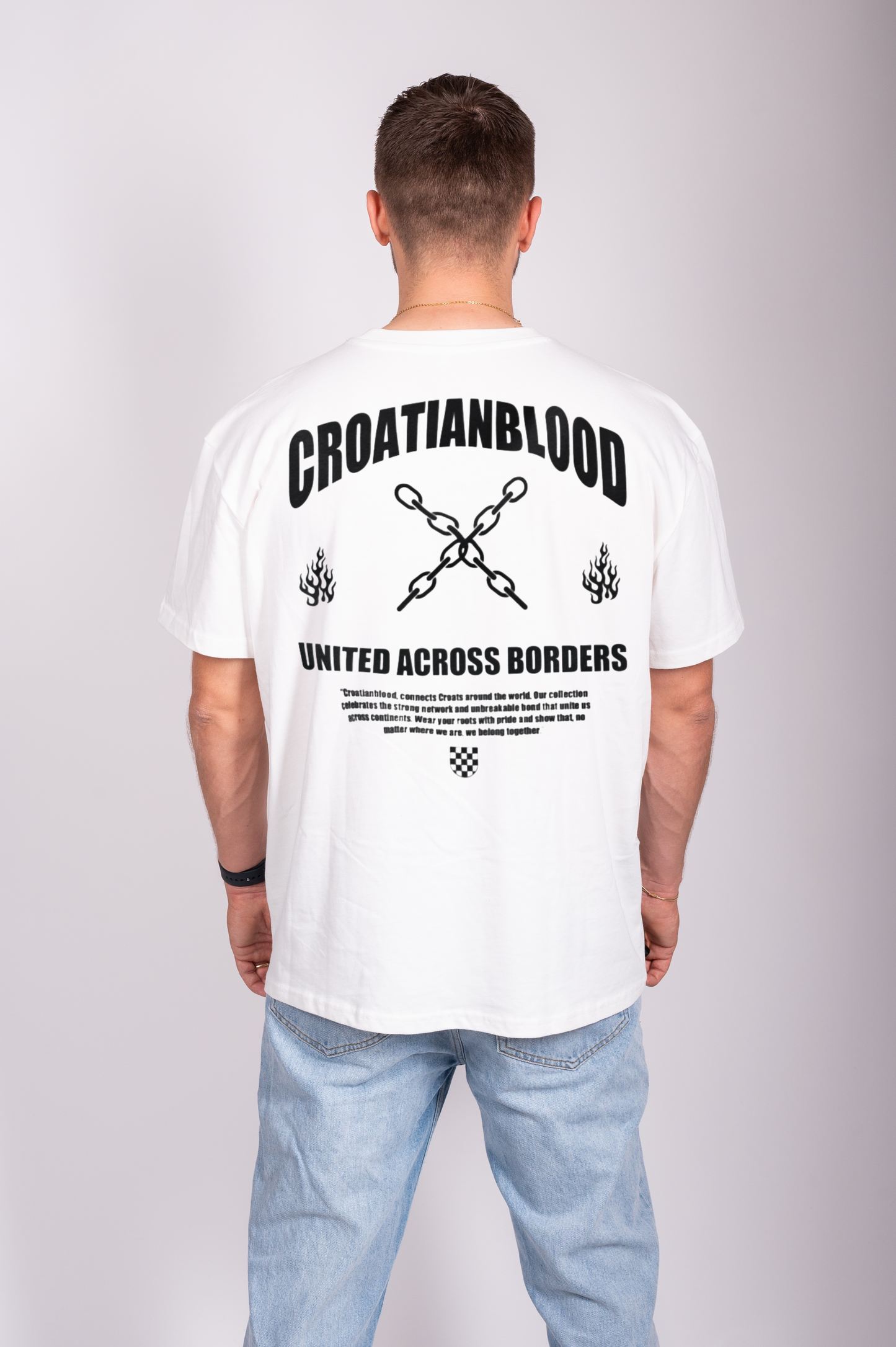 "United Across Borders" - Premium Oversized Shirt