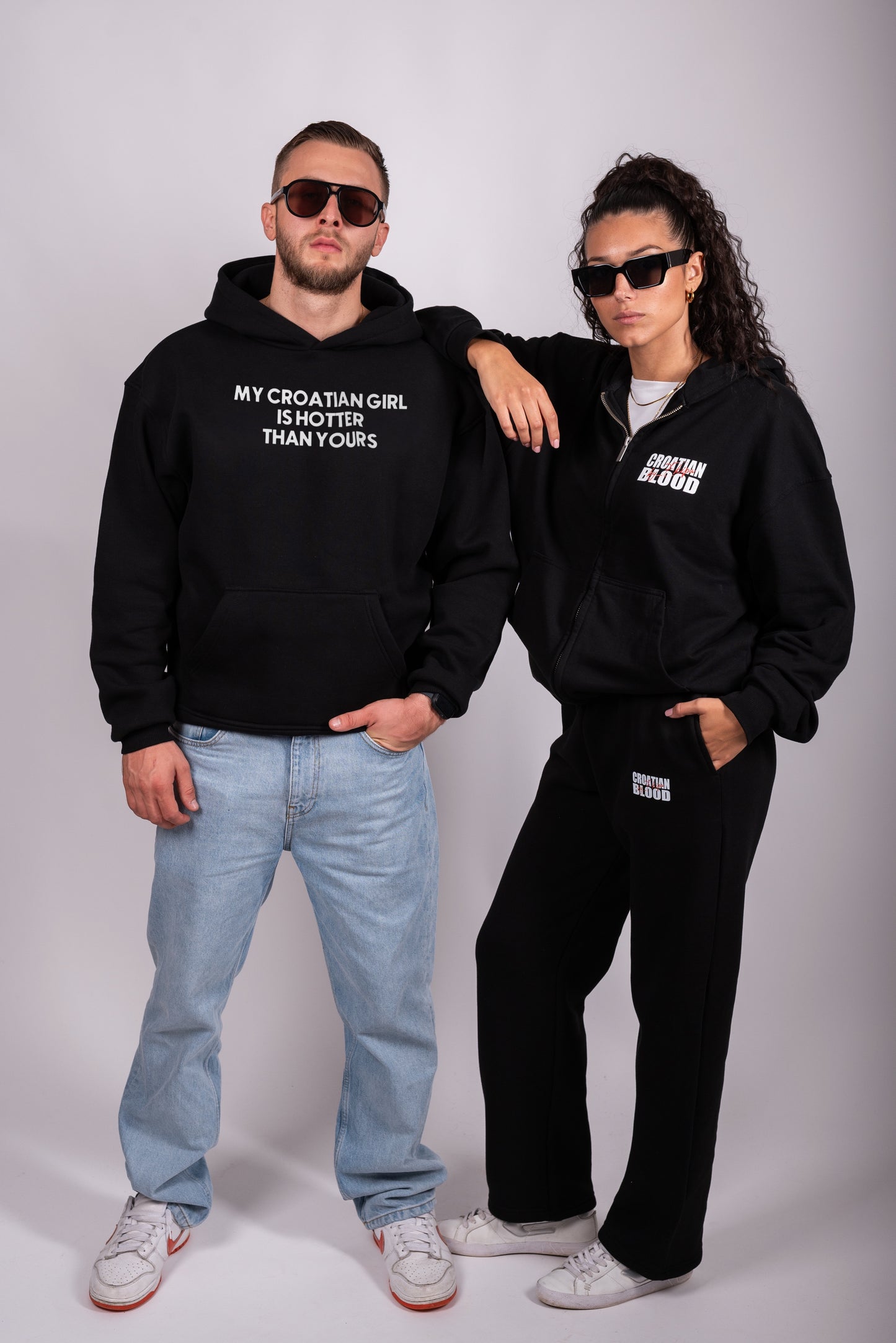 "My Croatian Girl is Hotter than Yours" - Classic Premium Hoodie