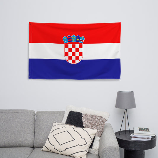 "Kroatien" - Fahne