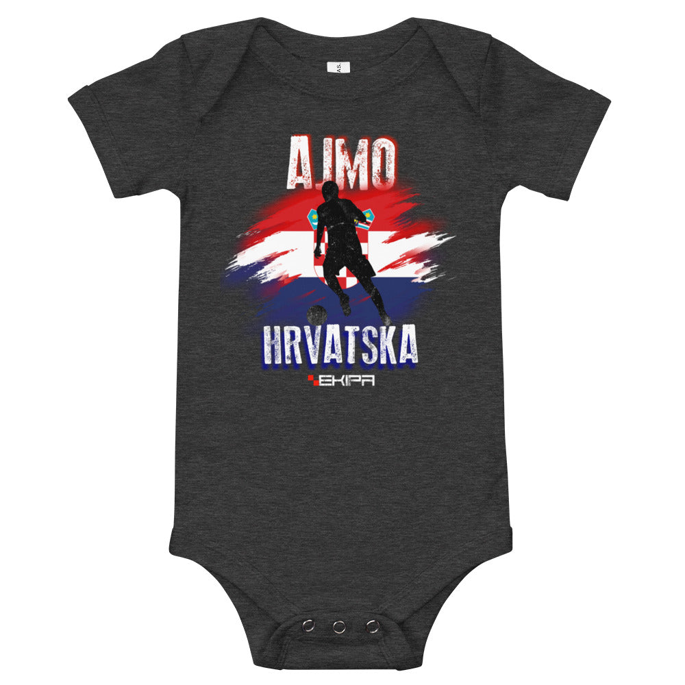 "Ajmo Hrvatska" - baby one-piece suit