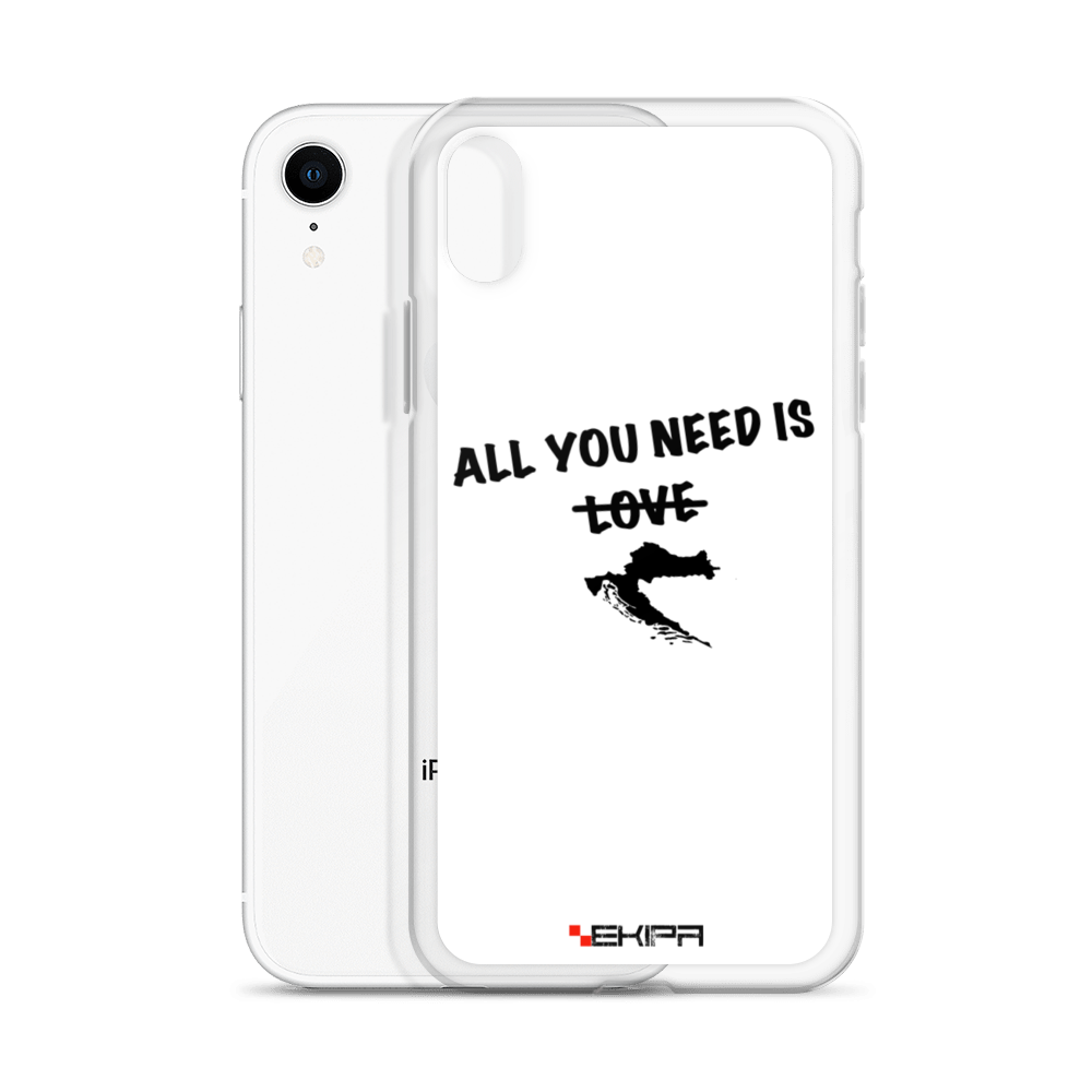 "All you need is Croatia" - maska ​​za iPhone