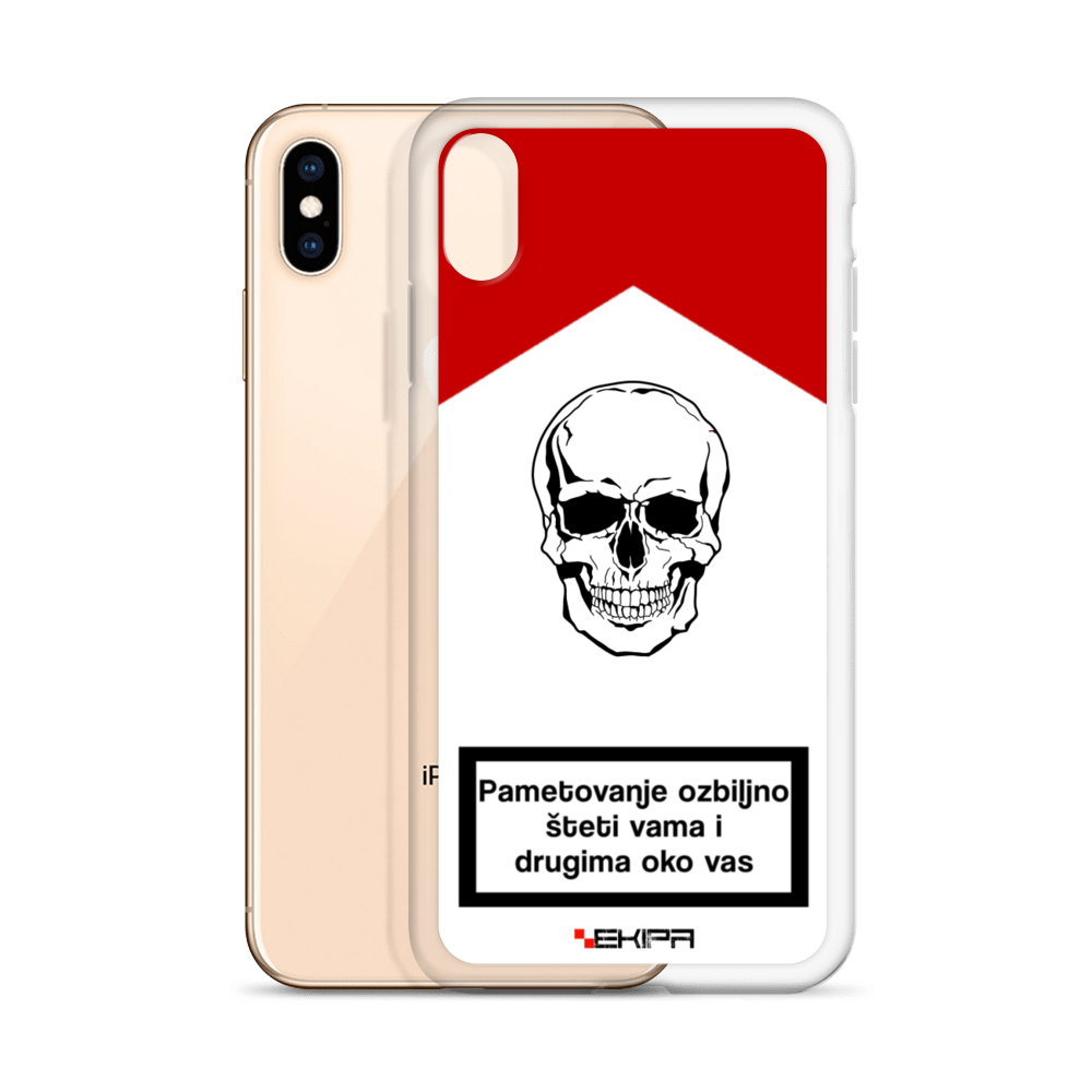 "Pametovanje ubija" - iPhone case