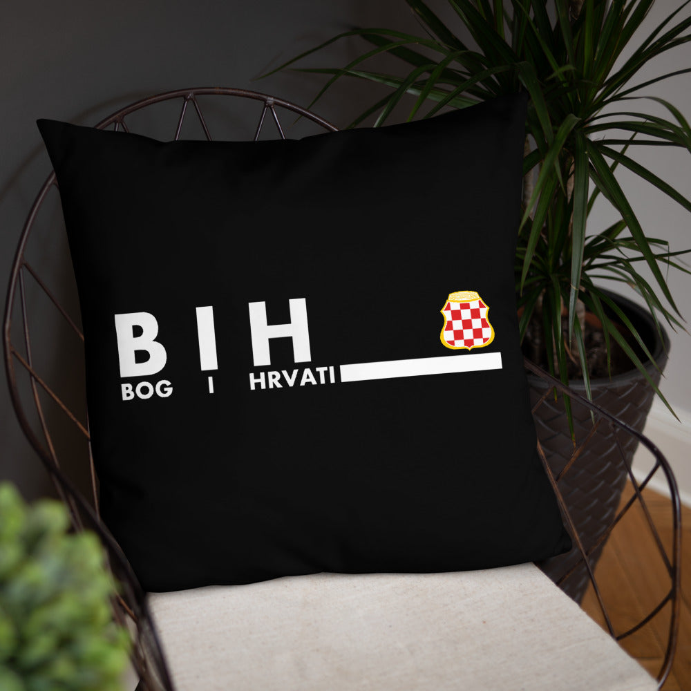 "BIH - Bog i Hrvati" - pillow