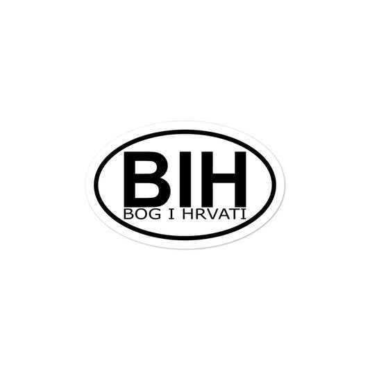 "BIH - Bog i Hrvati" - Sticker