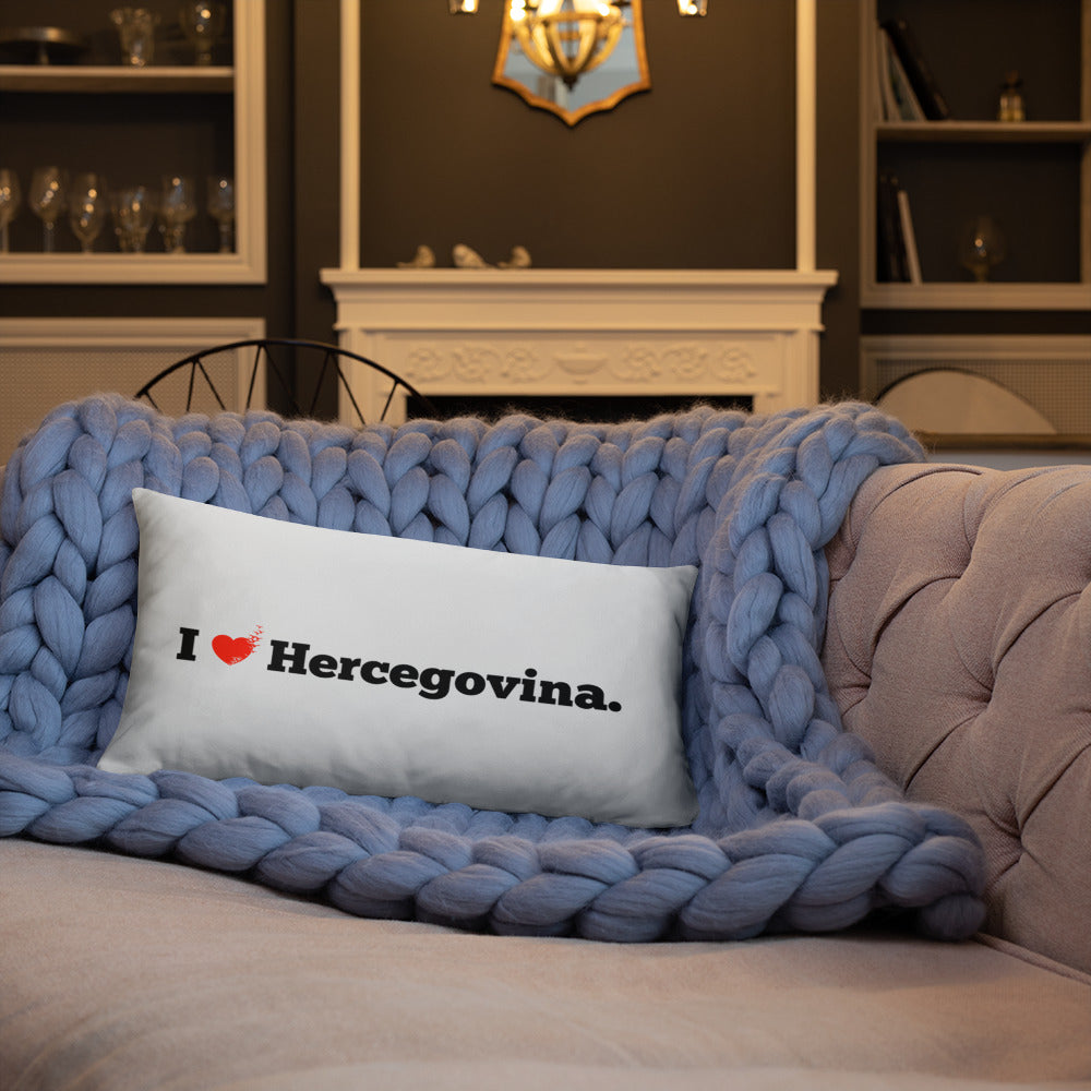 "I love Hercegovina" - pillow