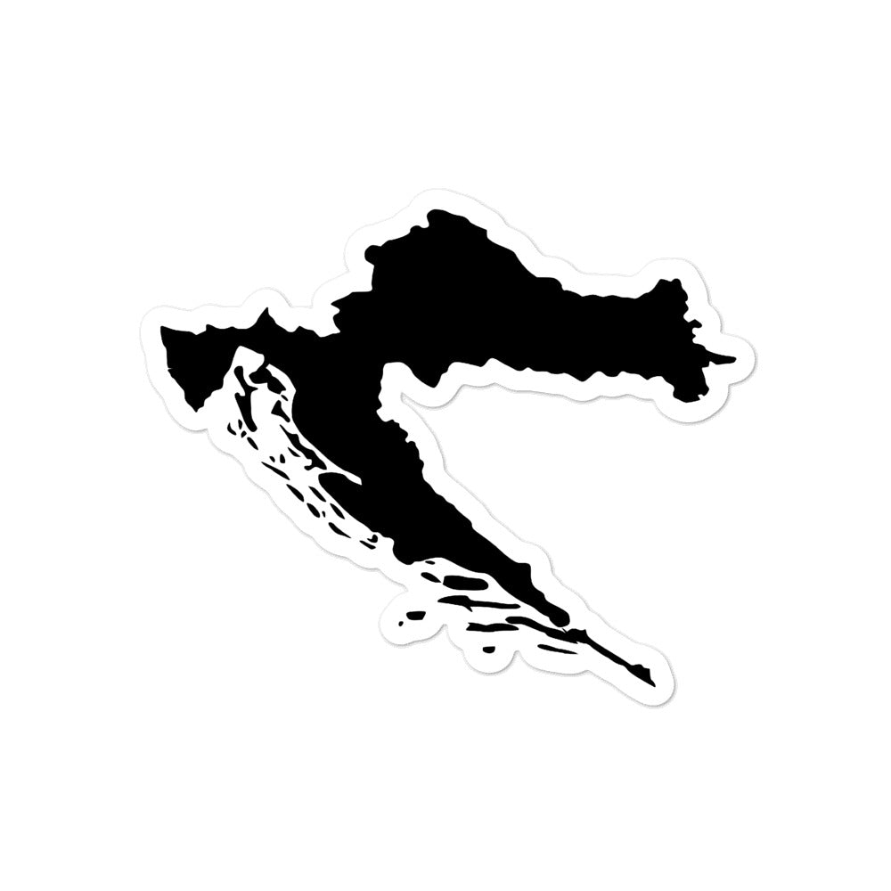 "Croatia Map" - Sticker