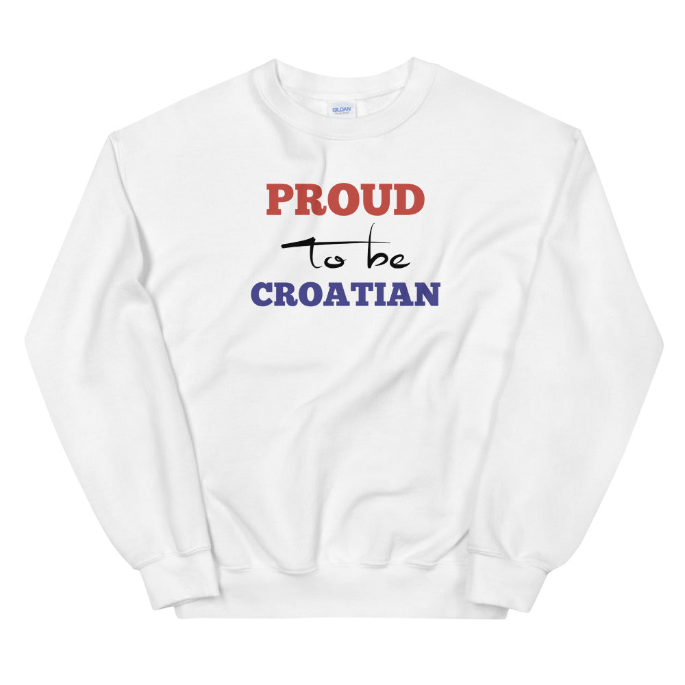 "Proud to be Croatian" - Sweater