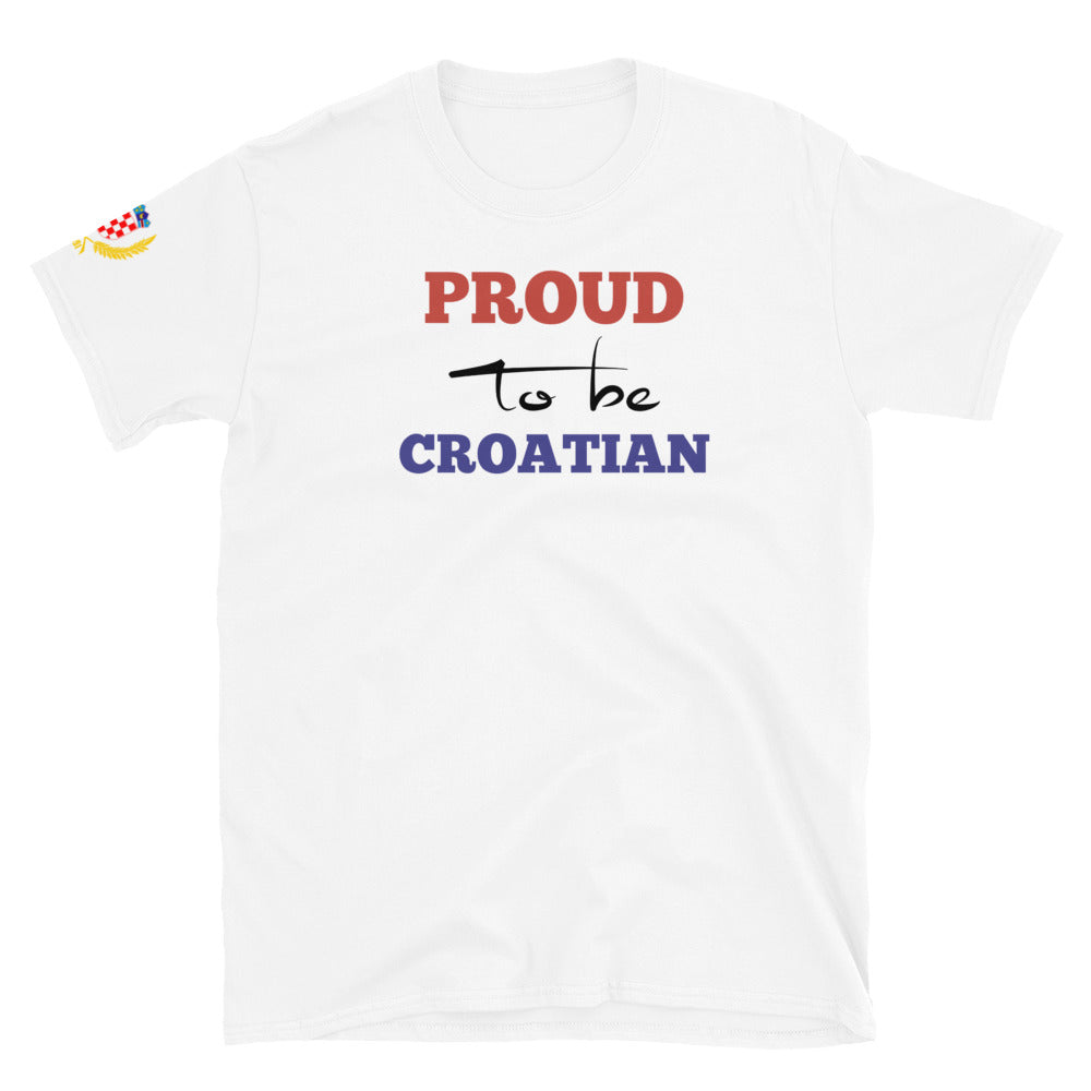 "Proud to be Croatian" - T-Shirt