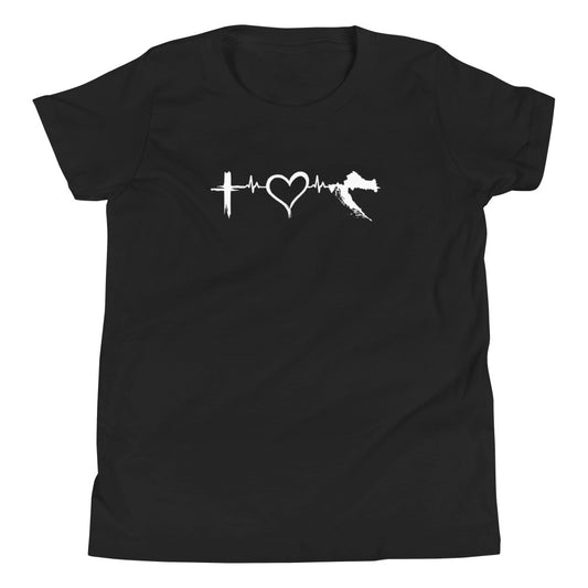"Vjera Ljubav Domovina" - T-Shirt für Kinder