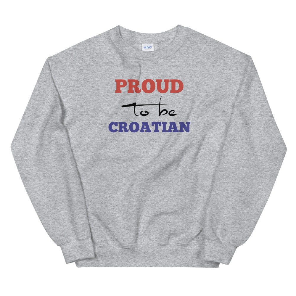 "Proud to be Croatian" - Sweater