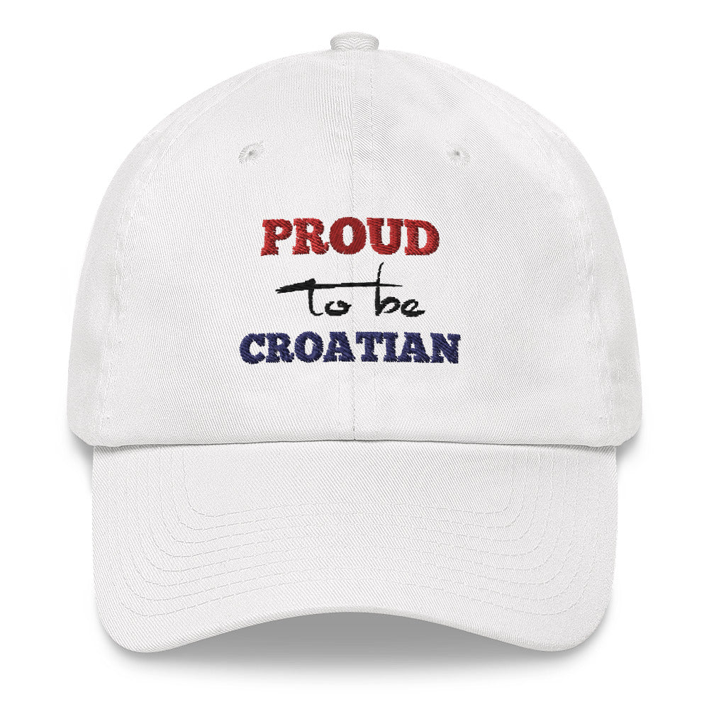 "Proud to be Croatian" - Cap