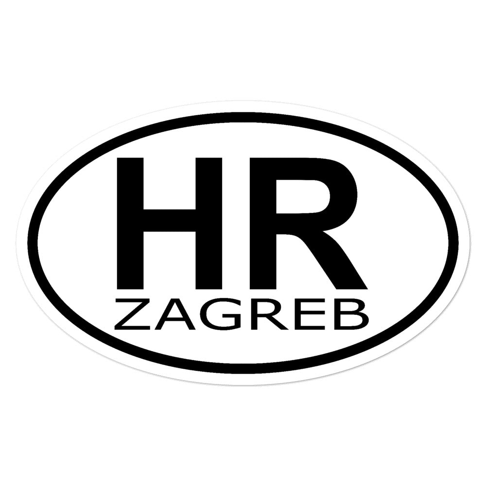 "Zagreb" - Sticker