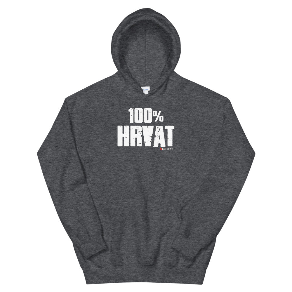 "100% Hrvat" Hoodie