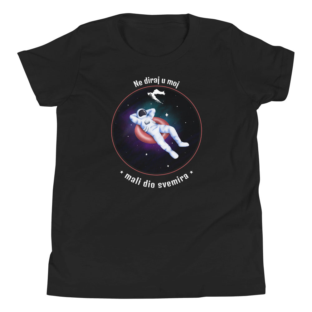 "Ne diraj u moj mali dio svemira" - T-Shirt für Kinder