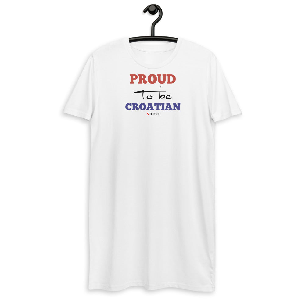 "Proud to be Croatian" - t-shirt dress