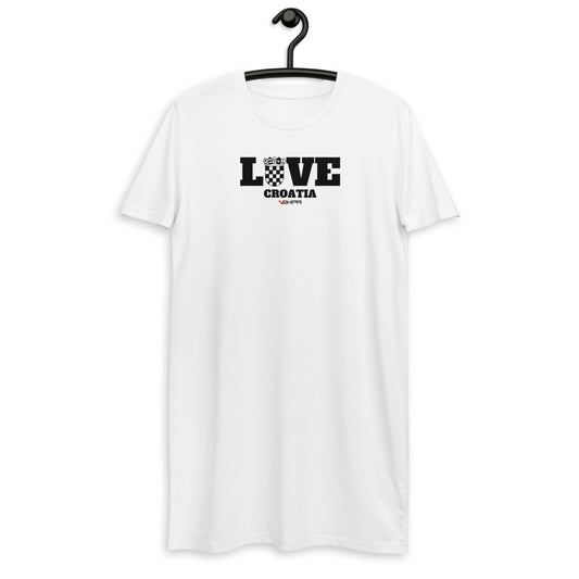 "Love Croatia" - T-Shirt Dress