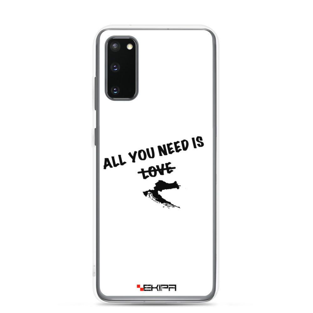 "All you need is Croatia" - Samsung Hülle