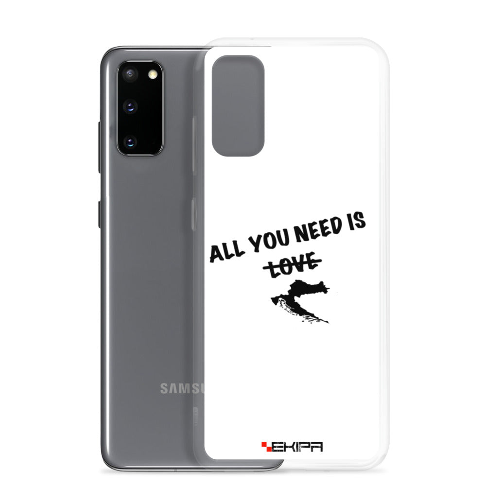 "All you need is Croatia" - Samsung Hülle