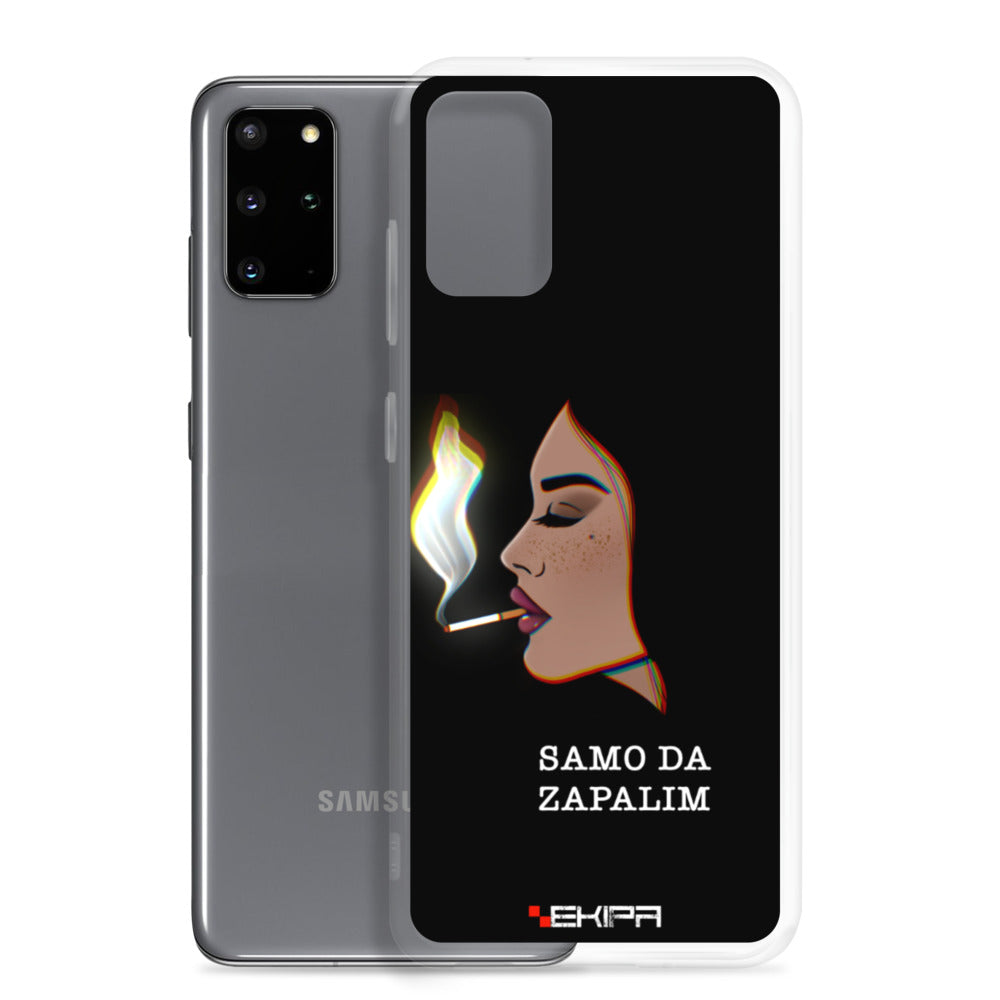 "Samo da zapalim" - Samsung case
