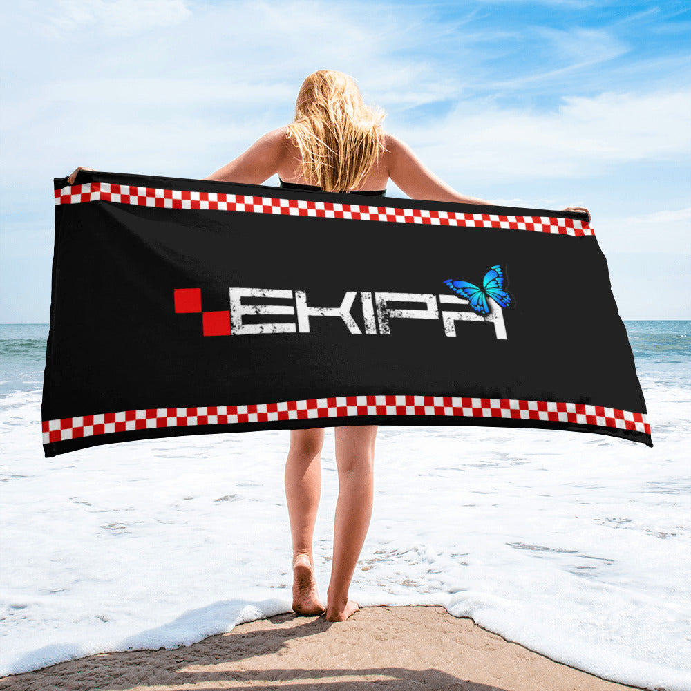 "Ekipa Butterfly" - beach towel
