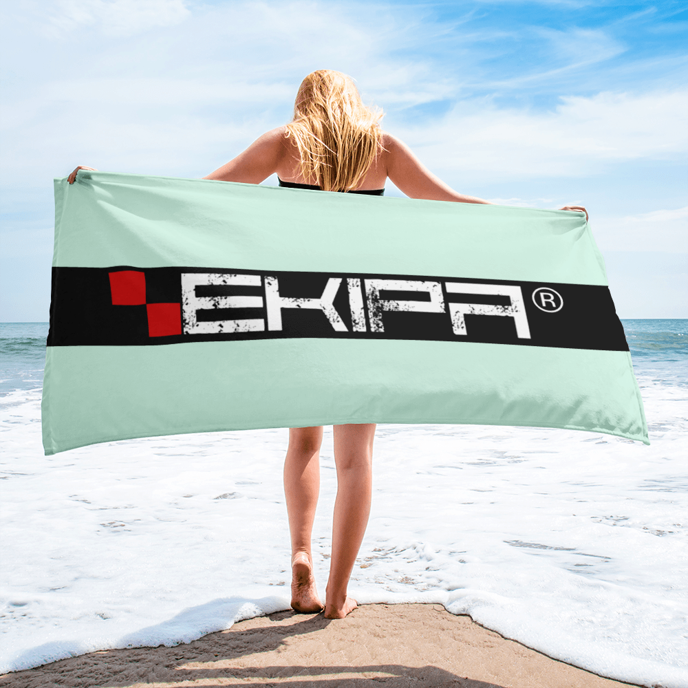 "EKIPA/turquoise Ed." - Beach towel