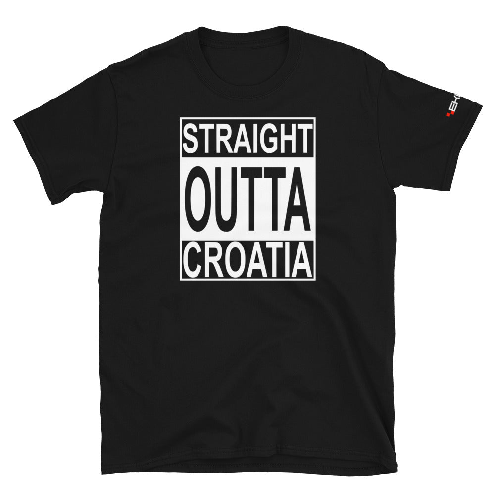 "Straight outta Croatia" - T-Shirt