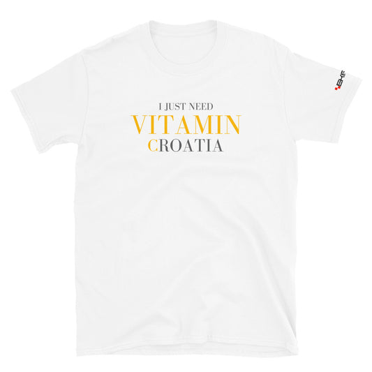 "Vitamin Croatia / white" - T-Shirt