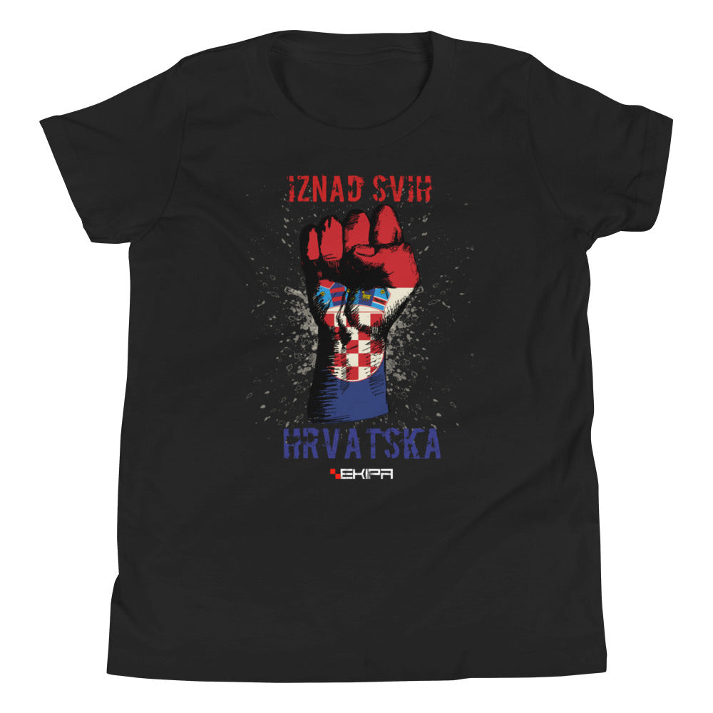 "Iznad svih Hrvatska" - T-Shirt für Kinder