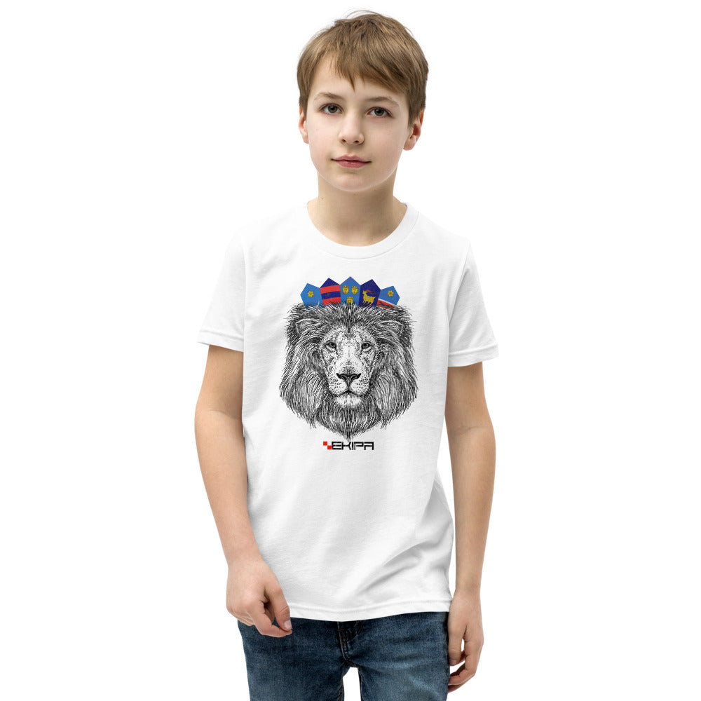 "King Leo" - T-Shirt für Kinder